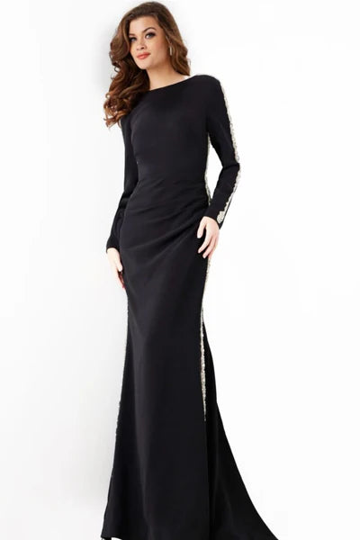 Black Modest Dress Long Sleeve Mother of the Bride Dresses