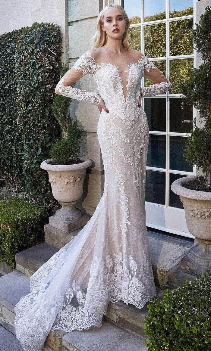 Bohemian Lace Floor-Length Bridal Gown Wedding Dresses