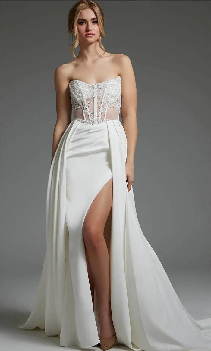 Corset Overskirt Bridal Gown Wedding Dresses