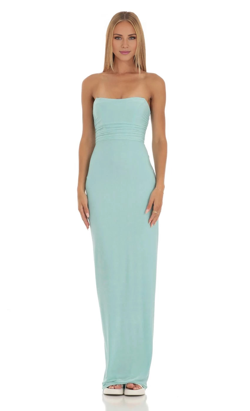 Corset Strapless  Lace-Up Back   Dress Prom Dresses