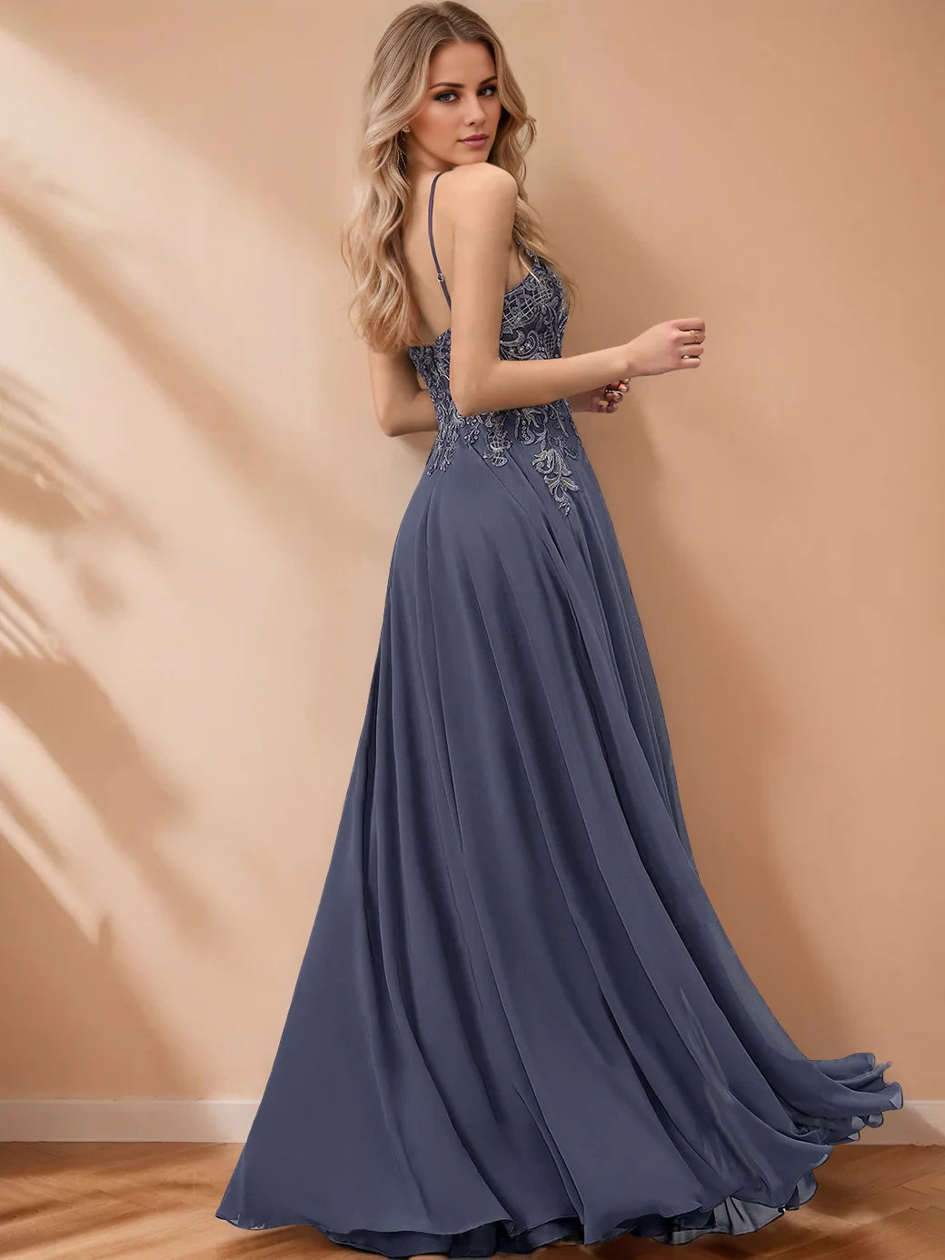 Elegant A - Line Halter Neck Sleeveless Zipper Back Floor - Length Mother of the Bride Dresses