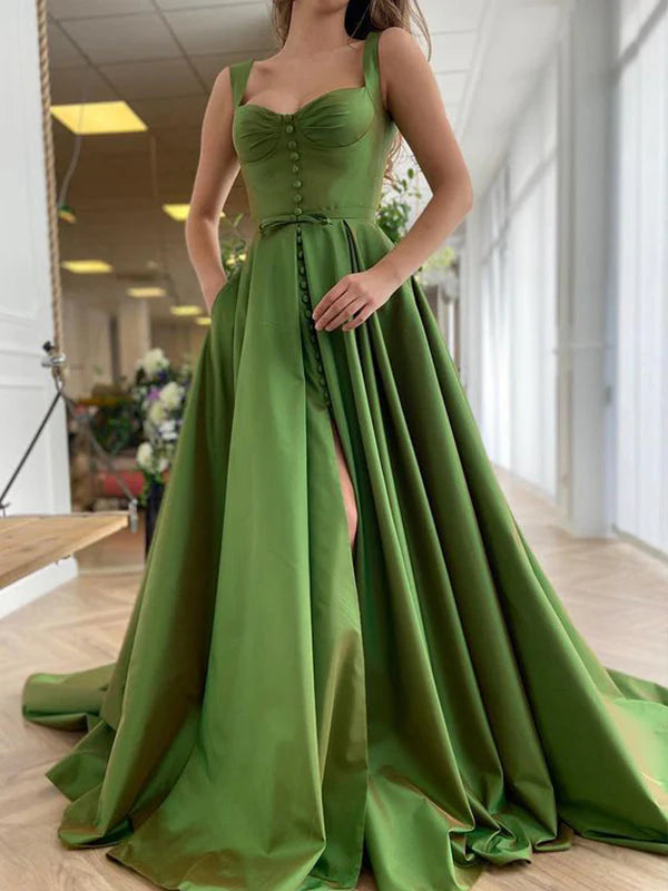 Elegant Ball - Gown Sweetheart Sleeveless Zipper Back Floor - Length Evening Gown