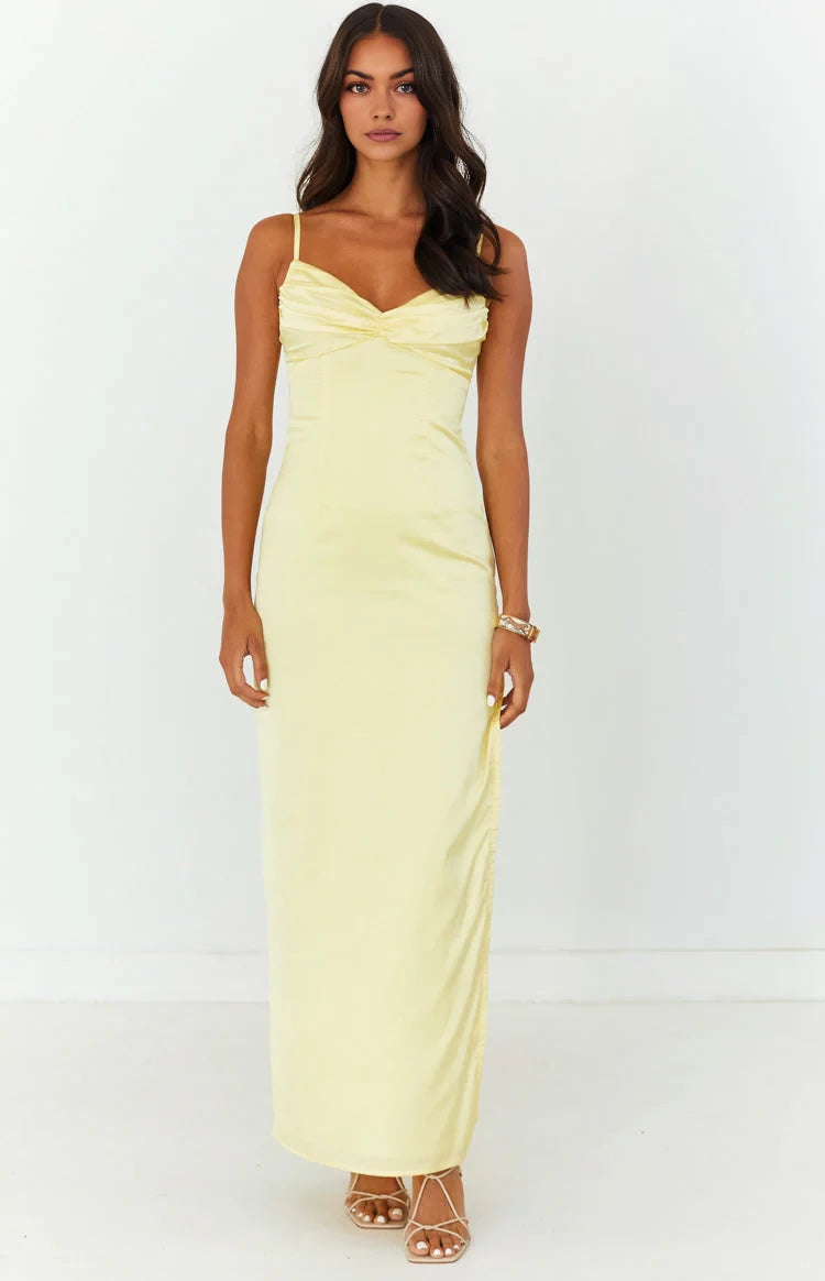 Elegant Sheath Sweetheart Neck Sleeveless Zipper Back Floor Length Prom Dresses