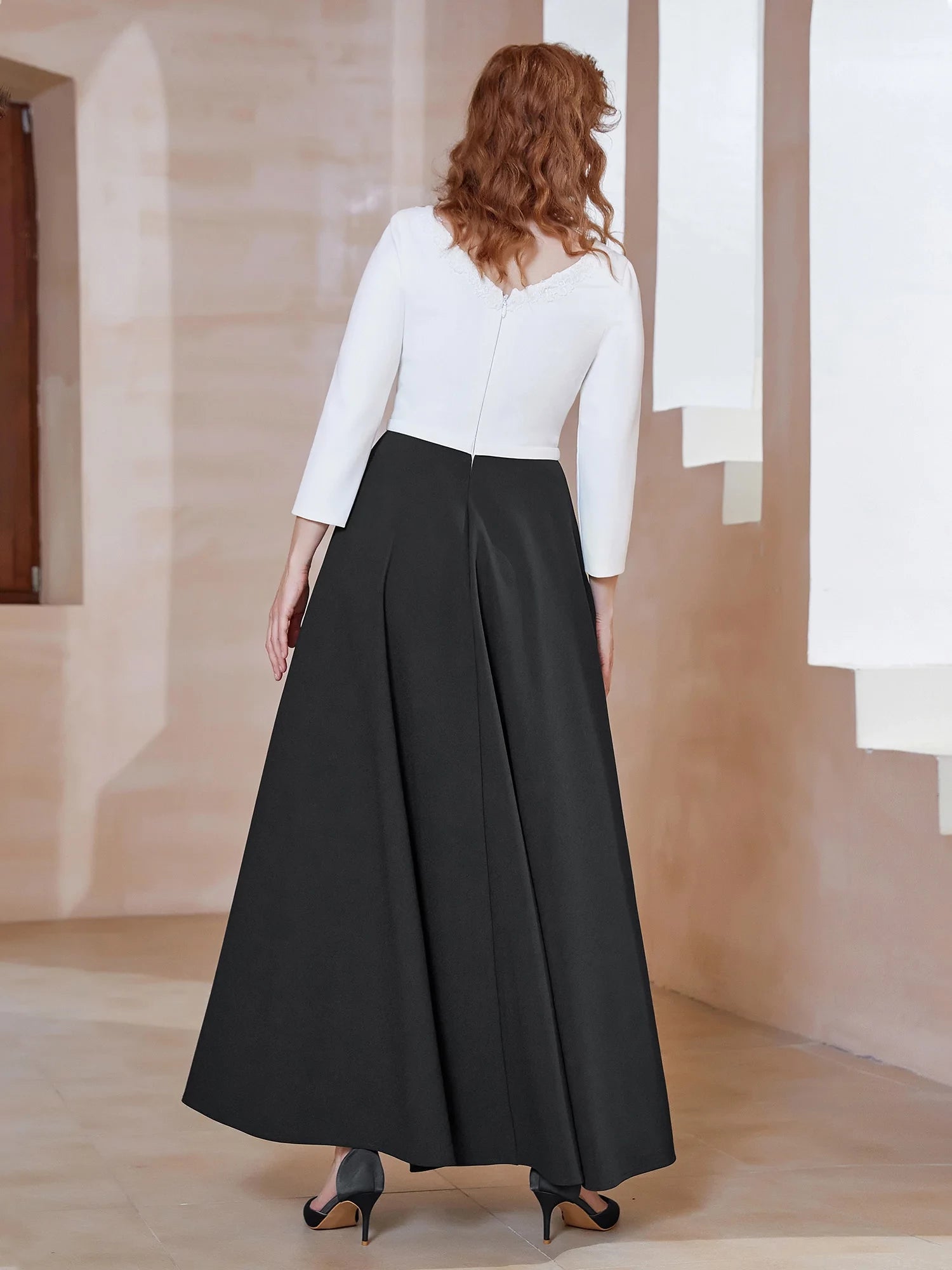 Elegant Scoop Neckline Dress Mother of the Bride Dresses ﻿