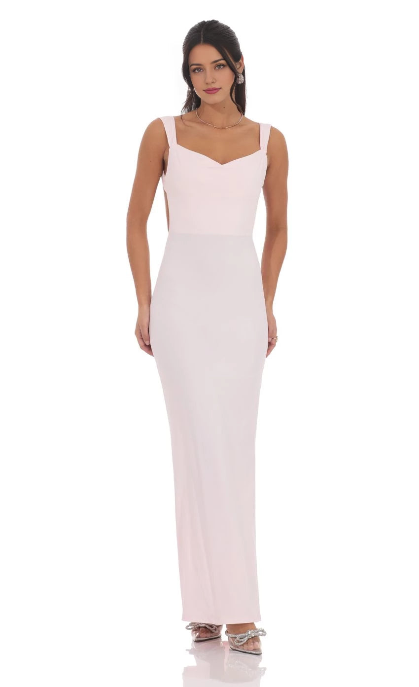 Glamorous Mermaid Sweetheart-Neck Sleeveless Bow-Back Floor Length Prom Dresses