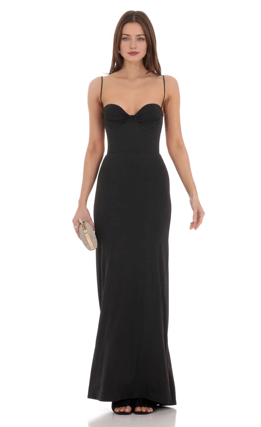 Glamorous Sheath Sweetheart Neck Sleeveless Open Back Floor Length Prom Dresses