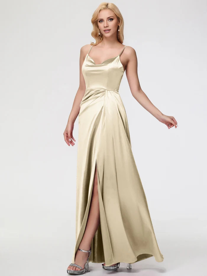 Glamorous Sheath Sweetheart Neck Sleeveless Zipper Back Long Length Prom Dresses