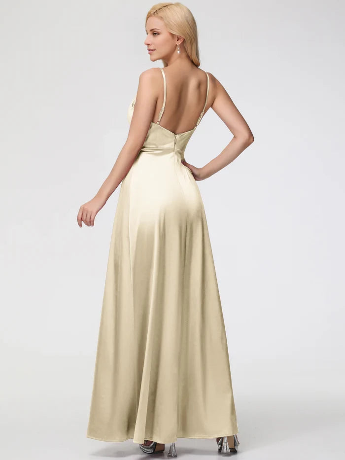 Glamorous Sheath Sweetheart Neck Sleeveless Zipper Back Long Length Prom Dresses