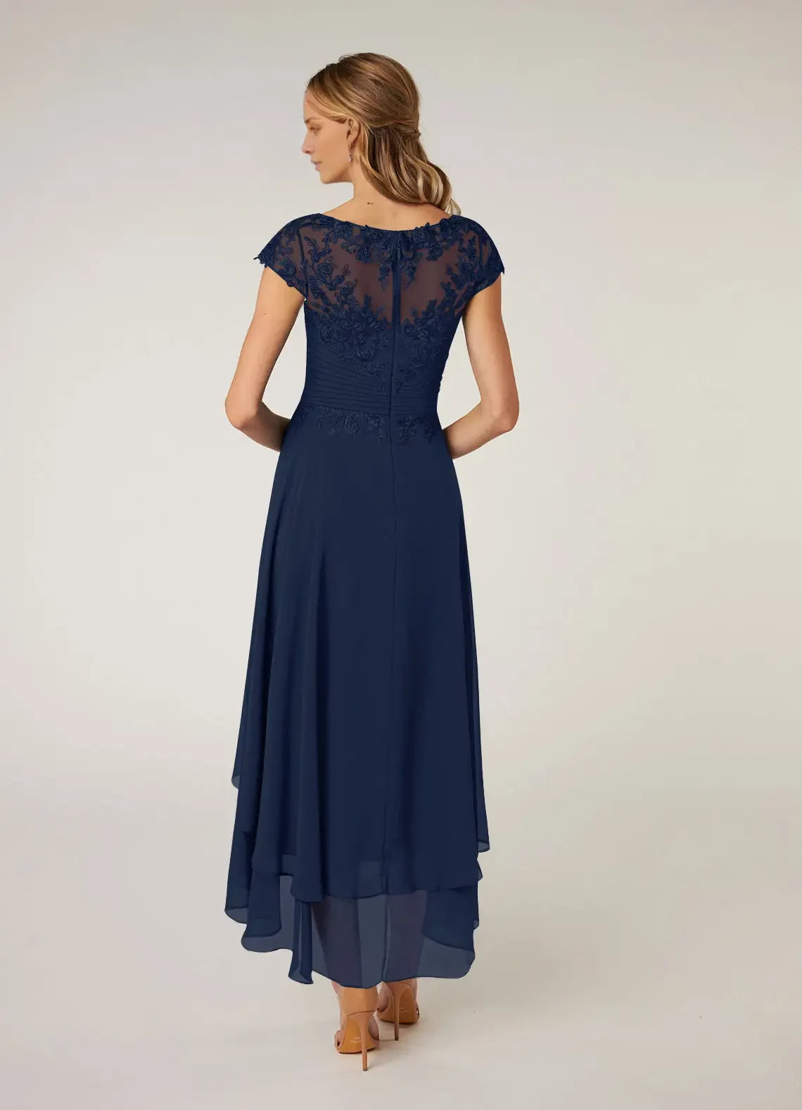 Lace Chiffon Dress Mother of the Bride Dresses