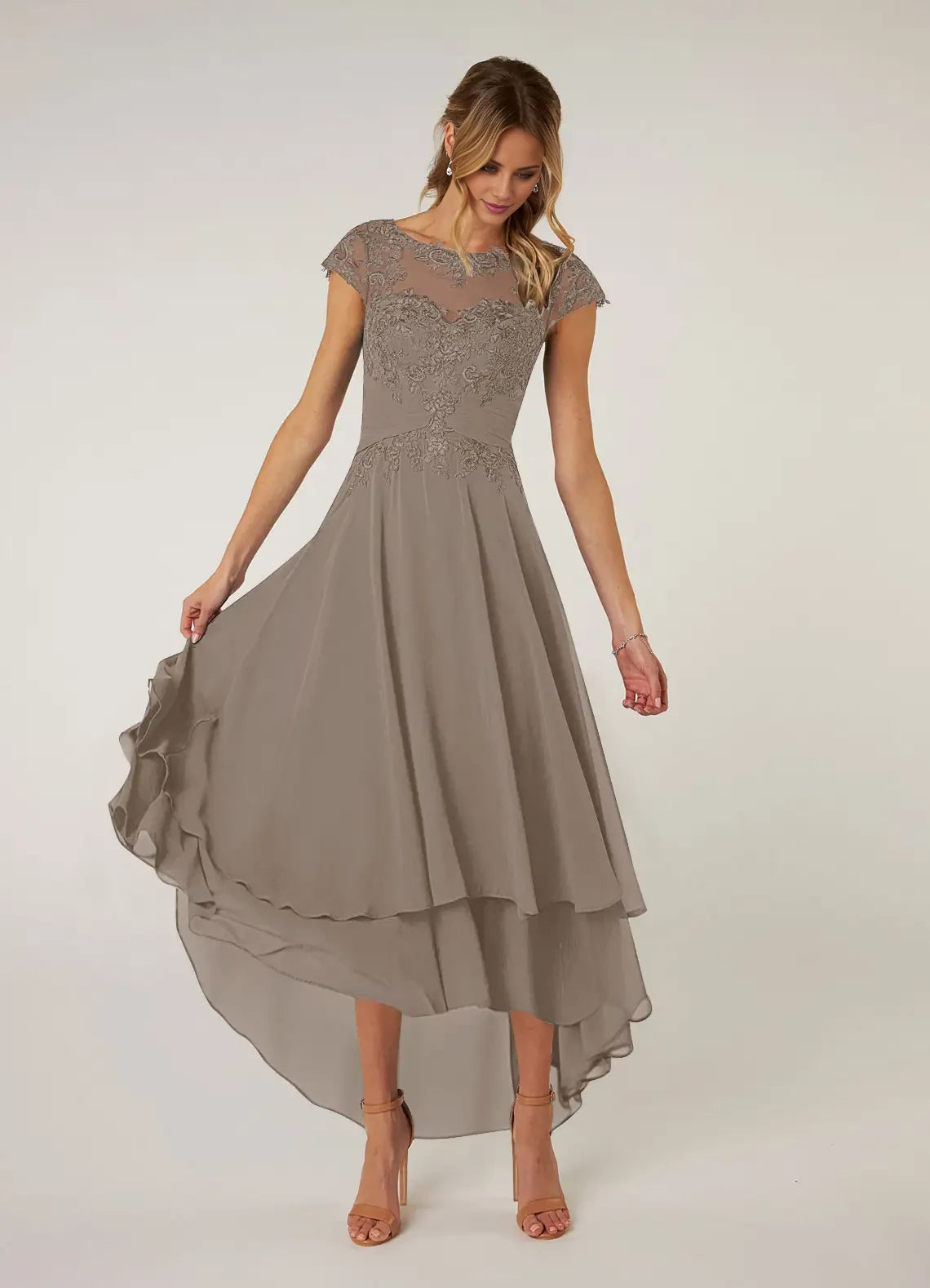 Lace Chiffon Dress Mother of the Bride Dresses