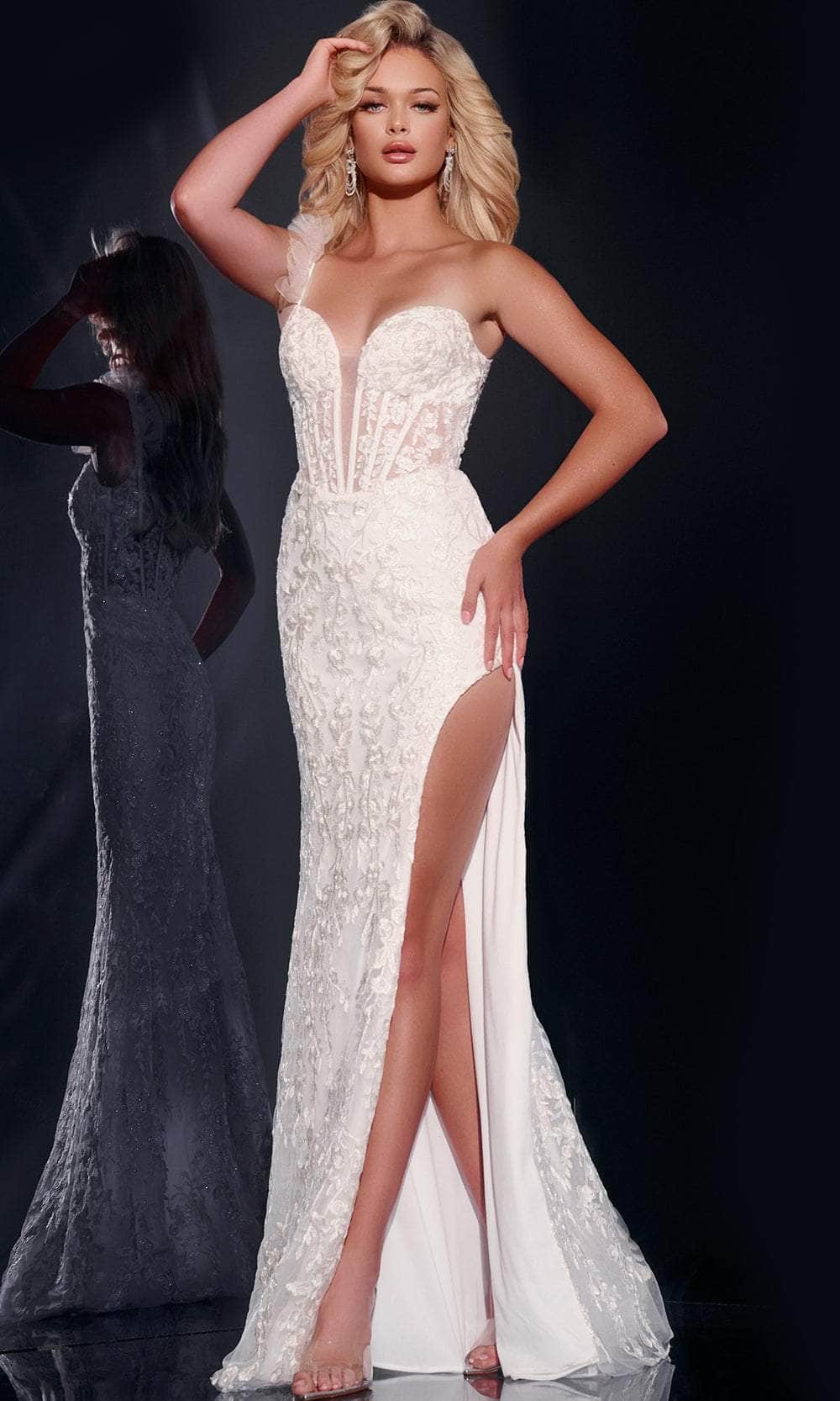 Lace Corset  Split Fork Wrap The Buttocks  Wedding Dress