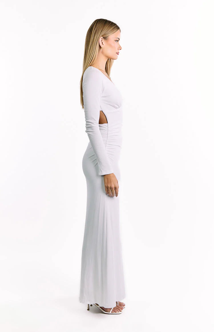 Long Sleeve Maxi Dress Prom Dresses