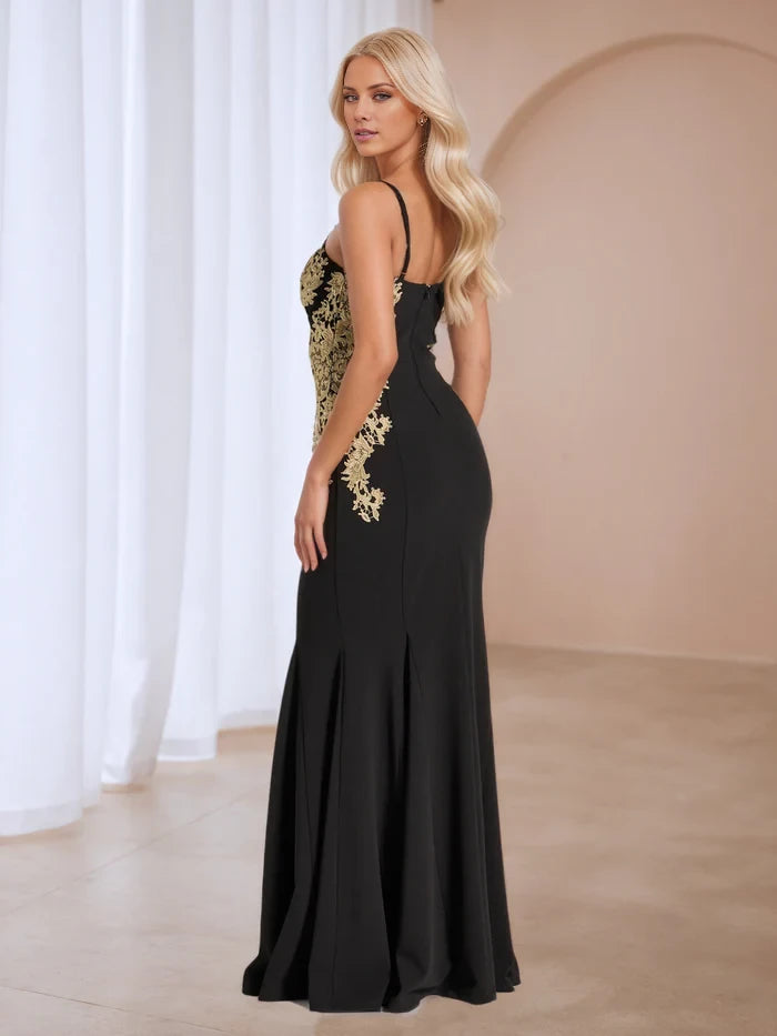 Luxurious Mermaid Sweetheart Spaghetti Strap Zipper Back Long Length Prom Dresses