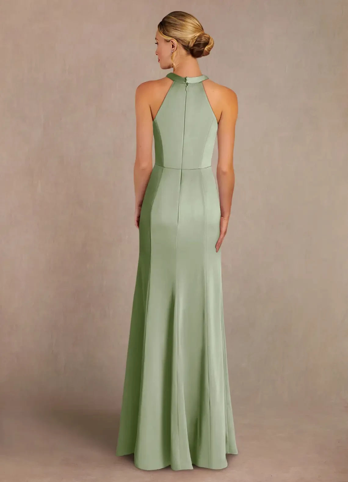 Mermaid Lace Satin Dress Mother of the Bride Dresses