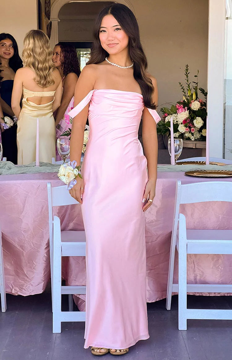 Off Shoulder Formal Dress Prom Dresses