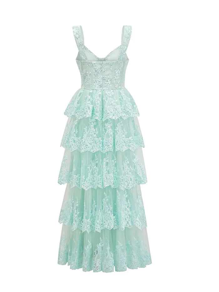 Romantic A - Line Sweetheart Neck Sleeveless Zipper Back Floor Length Prom Dresses