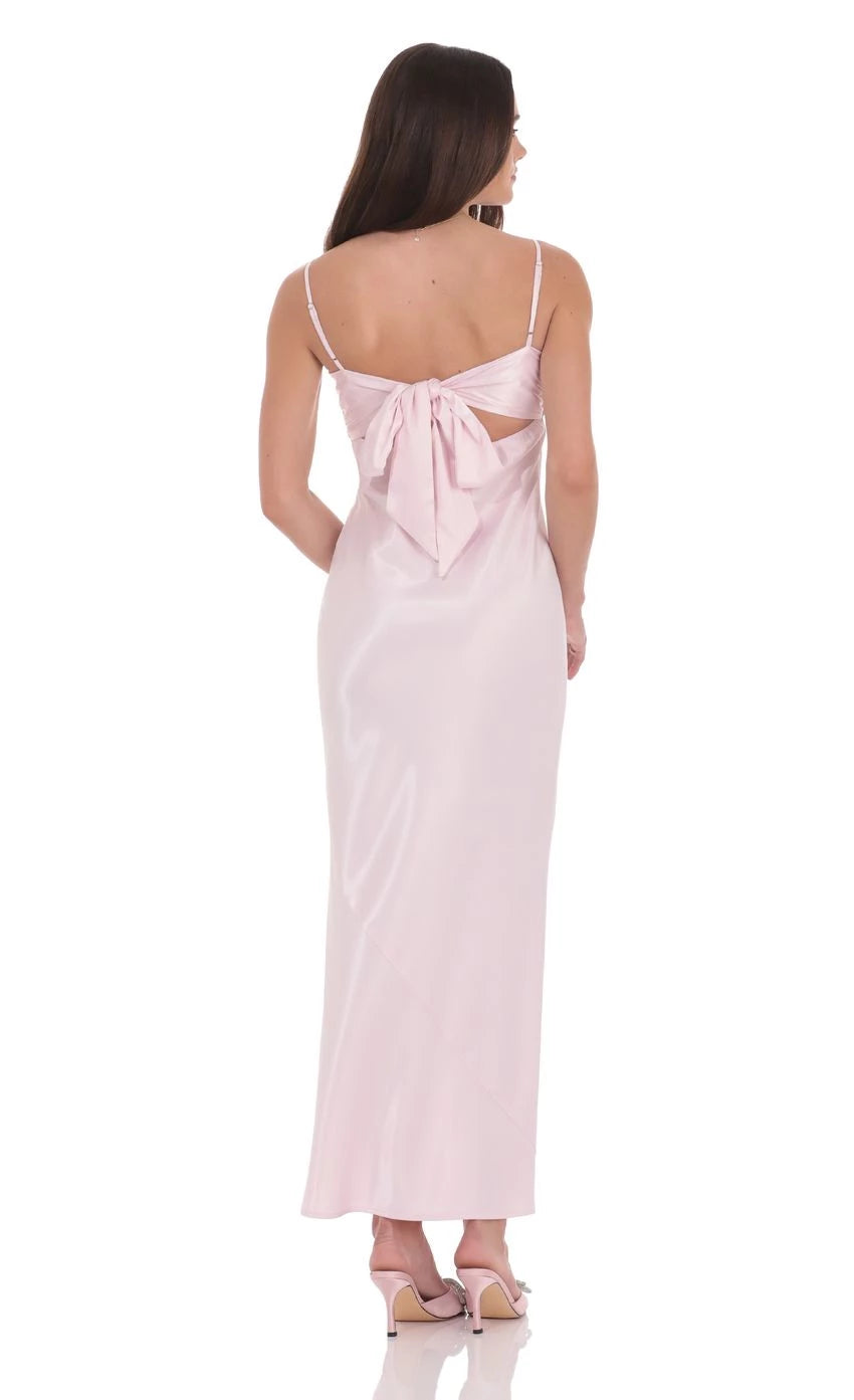 Romantic Sheath Sweetheart Neck Sleeveless Bow Back Floor Length Prom Dresses