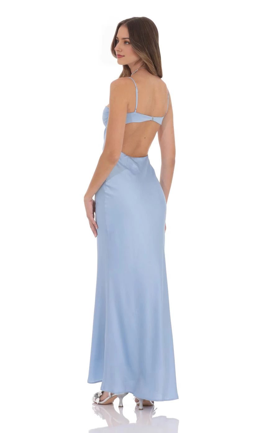 Romantic Sheath Sweetheart Neck Sleeveless Open Back Floor Length Prom Dresses