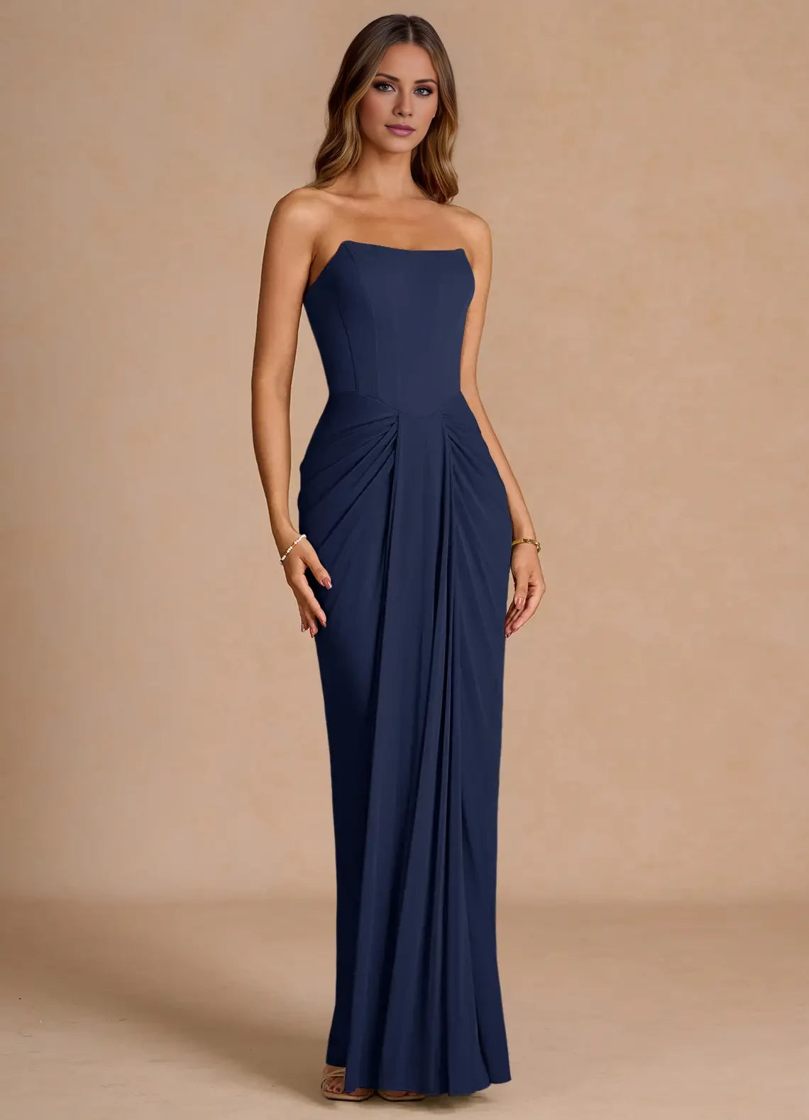 Sleeveless Floor Length Maxi Dress Evening Dresses
