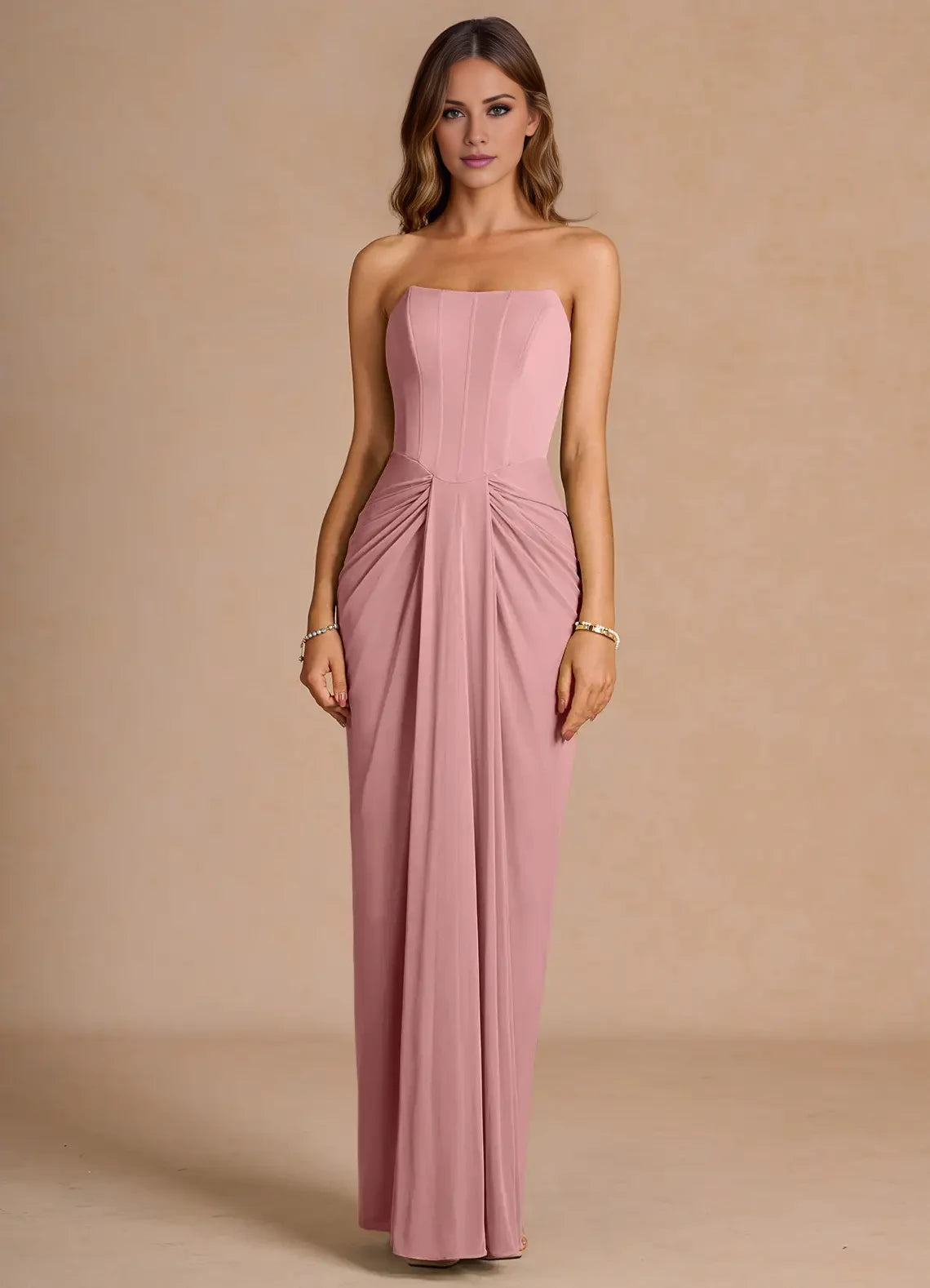 Sleeveless Floor Length Maxi Dress Evening Dresses