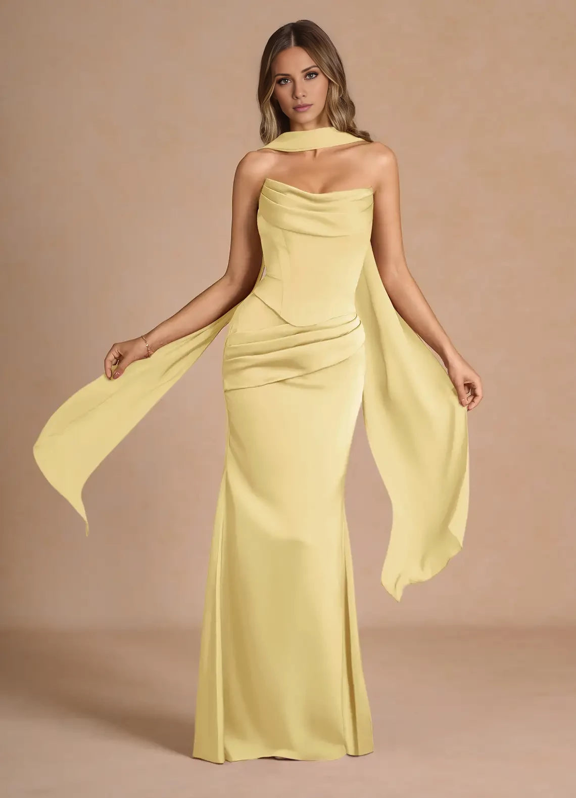 Sorrel Corset Two-Piece Sets Evening Dresses