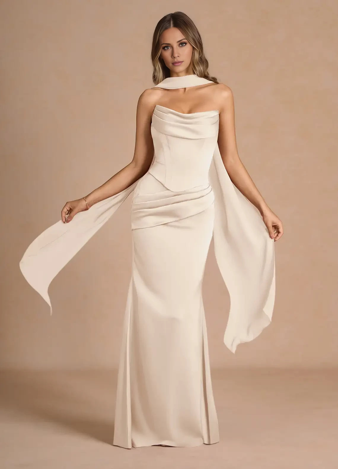 Sorrel Corset Two-Piece Sets Evening Dresses