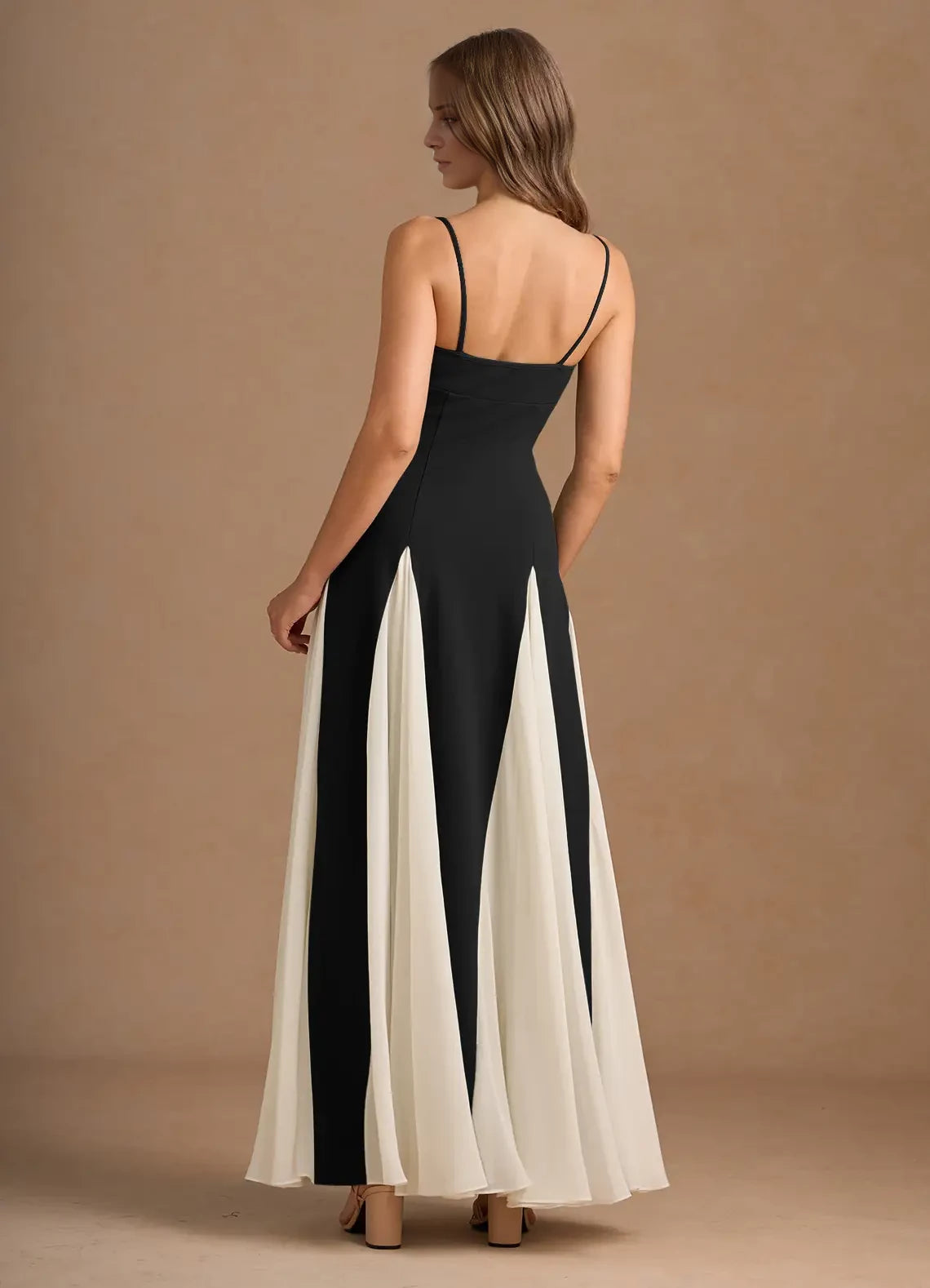Spaghetti Strap Jessenia Eucalyptus Maxi Dress Evening Dresses